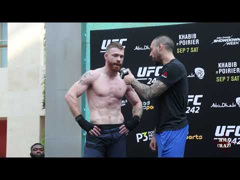 UFC 242: Paul Felder Open Workout Q & A