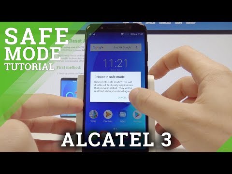 How to Enter Safe Mode on ALCATEL 3 - Exit Safe Mode