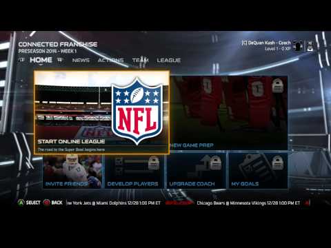 Madden 15 Online Connected Franchise Ep: 1 - JOIN NOW!!