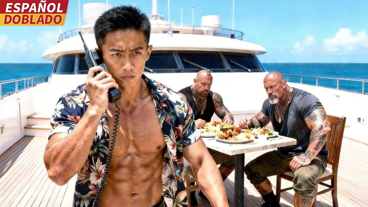 [Doblado Esp] Chico se infiltra en yate para asesinar al objetivo sin saber que se acerca el masacre