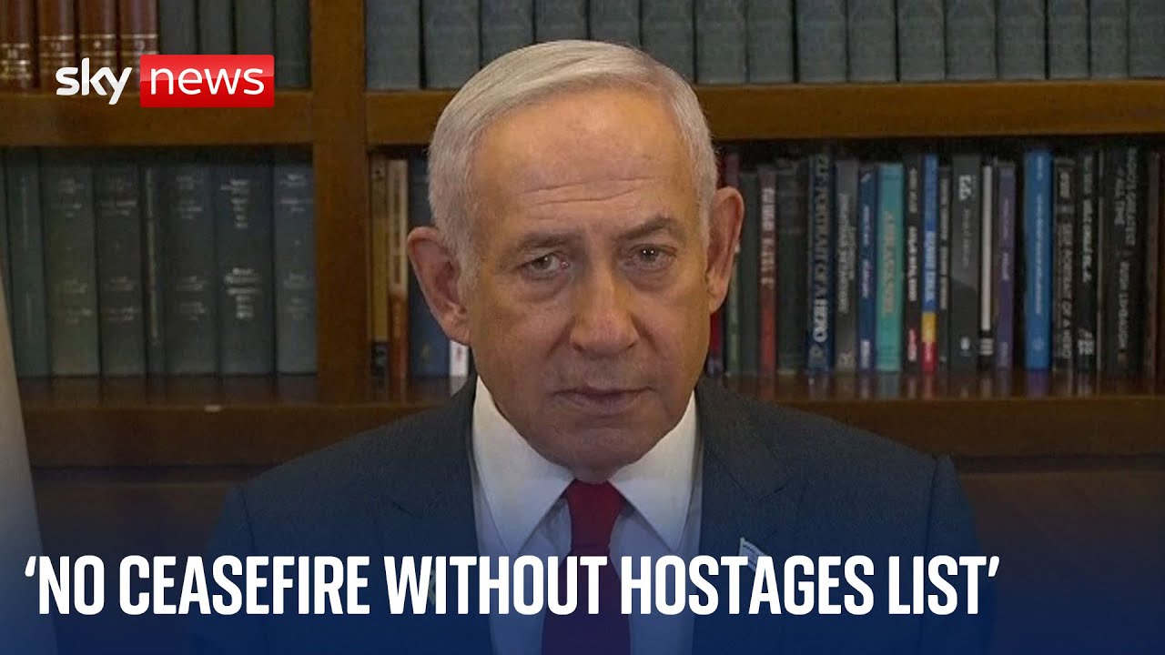 'We won't relent until all hostages are released', warns Netanyahu