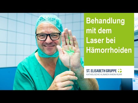 Hämorrhoidenbehandlung mit dem Laser in der Chirurgie des Marien Hospital Witten