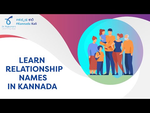Dr. Rajkumar's Learning App | Kannada Kali - ಕನ್ನಡ ಕಲಿ | Learn Relationship Names In Kannada