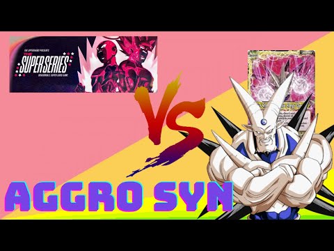 UNDEFEATED Syn Aggro Tournament Gameplay - DBSCG Upper Hand Super Series
