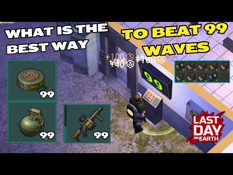WHAT IS THE BEST WAY TO BEAT 99 WAVES AT POLICE DEPARTMENT Last Day on Earth