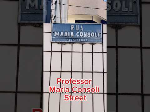 Maria Consoli Street, Itajuba, MG, Brazil