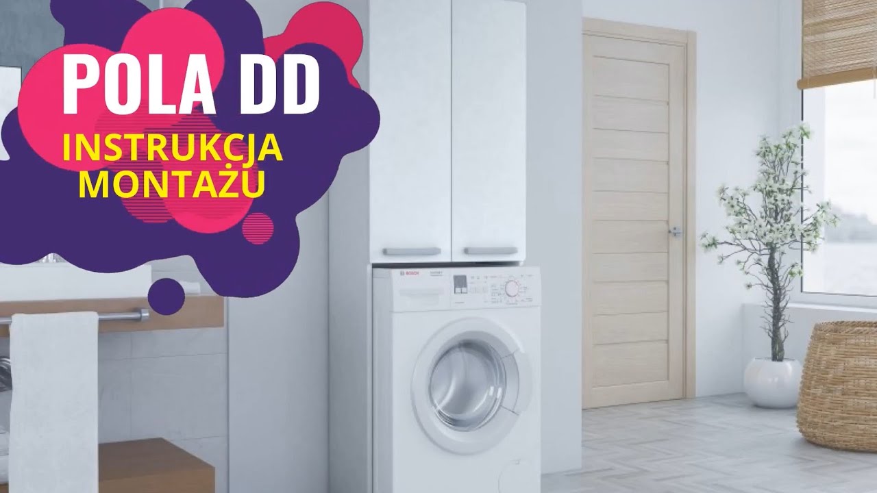 Instrukcja montażu: szafka regał POLA DD