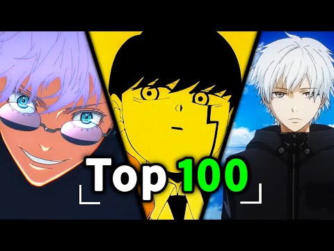 My Top 100 Anime Openings [March 2024]