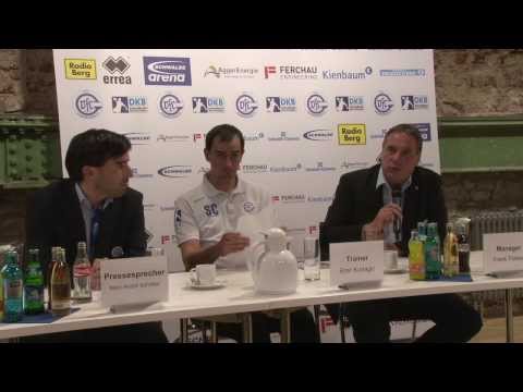 Pressekonferenz nach dem 22:23 gegen den SC Magdeburg