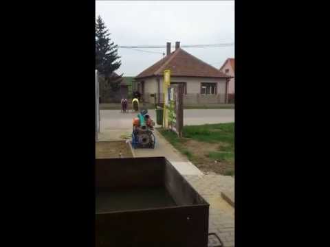 DHZ Dyčka - Tréning sacia strana z hlavnej cesty