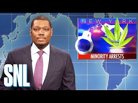 Weekend Update on Marijuana Possession Arrests - SNL