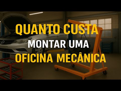 Quanto custa para montar uma Oficina Mecânica? Quais as ferramentas? #ferramentasautomotivas
