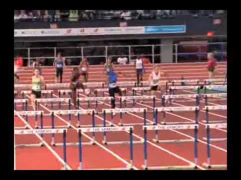 Girls 60m Hurdles Heat 1