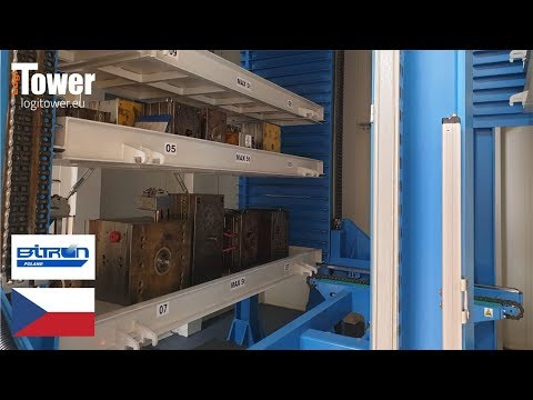 LOGITOWER: BITRON - skladování vstřikovacích forem