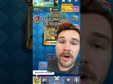 Collect your FREE Evo today ‼️