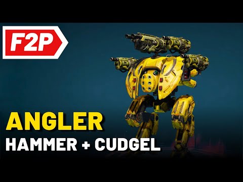Angler Hammer Cudgel - War Robots Free to Play Gameplay (No Commentary) WR F2P