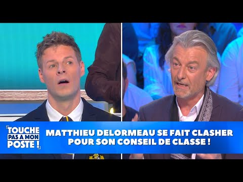Matthieu Delormeau se fait clasher pour son conseil de classe !