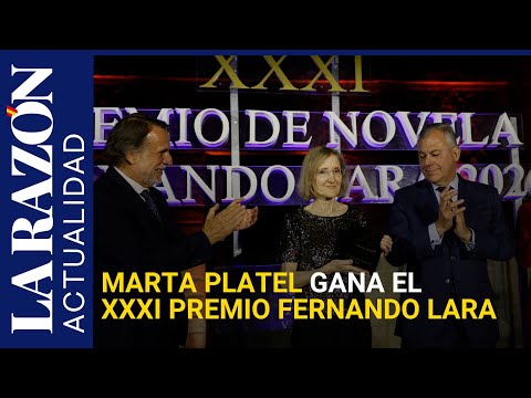 Marta Platel gana el XXXI Premio Fernando Lara