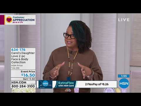 Carol's Daughter Love 2piece Face and Body Collection