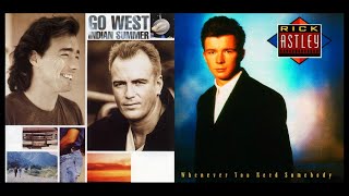 Go West and Rick Astley - King Of Wishful Thinking / Never Gonna Give You Up (mashup)