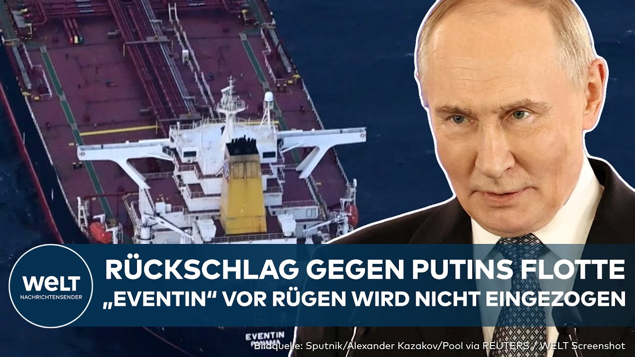 PUTINS KRIEG: Rückschlag gegen Schattenflotte! Einziehung der "Eventin" vor Rügen vorerst gestoppt