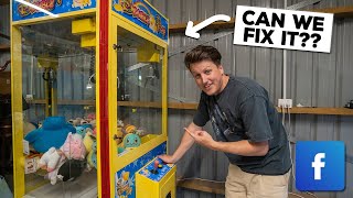 I Bought The Cheapest Claw Machine On Facebook Marketplace And Fixed It