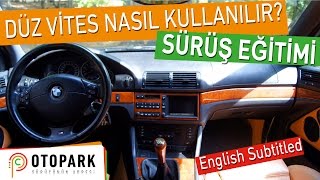 Düz vites araba nasıl kullanılır? BMW M5'le öğretiyoruz! | Sürüş Tekni