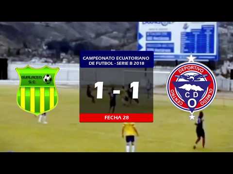 Gualaceo SC 1 - 1 CD Olmedo | Serie B 2018 ~ Fecha 28 |