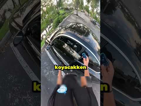 BMW anahtarı buldu