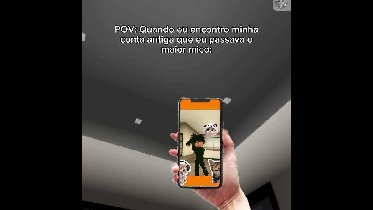 POV: Quando eu encontro minha conta antiga que eu passava maior mico: #roblox #fyp #viral #shorts