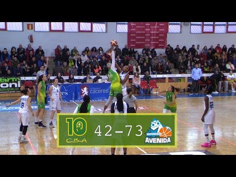 Resumen: Nissan Al-Qázeres Extremadura - Perfumerías Avenida [Liga DIA 18/19]