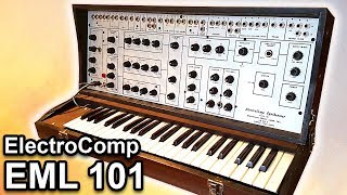 Video thumbnail for ElectroComp EML 101 - Sounds & patches - Analog synth demo by synth4ever