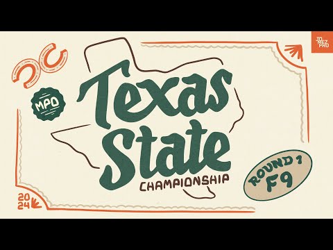 2024 Texas State Championship | MPO R1F9 | Anttila, Heimburg, Locastro, Ahrens | Jomez Disc Golf