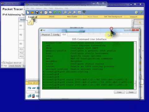 6.2.4.4 - Static and Default IPv6 Routes
