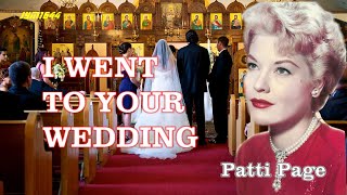 I Went to Your Wedding Music Video