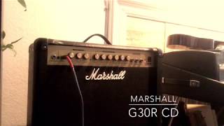 Video thumbnail for Marshall G30R CD by webbsteroni