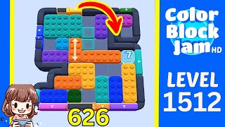 Solusi Level 1512 Color Block Jam