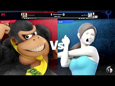 Rampage (Donkey Kong) vs Wuki (Wii Fit Trainer) -  Winners Quarter-Final  - Hidden Nest #31