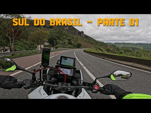 NX 500 through Southern Brazil - Motorcycle Trip - Part 1