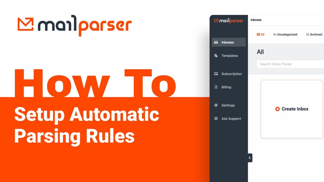 Mailparser Academy: How to Setup Automatic Parsing Rules