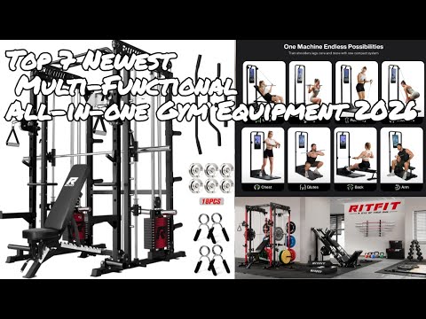 Top 7 Newest All-in-One Home Gym 2026 | Multi-Functional All-in-one Gym Equipment Reviews & Buying g