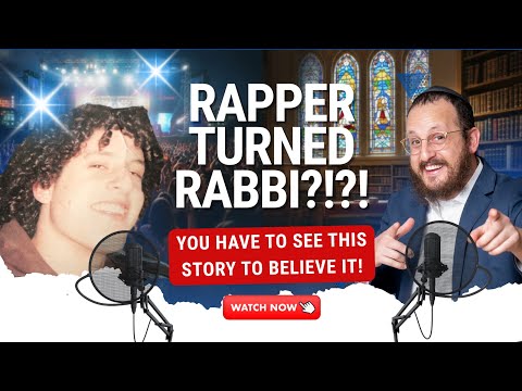 Rapper Turned Rabbi?! You Have to See This Story to Believe It