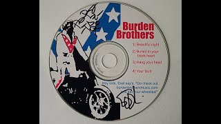 Burden Brothers EP - Buried in Your Black Heart