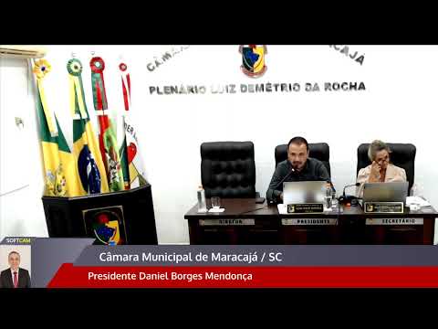 1º Sessão Ordinária da Câmara de Vereadores de Maracajá-SC