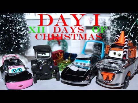 Disney Cars Chrome The King (Dinoco) Cone Teeth Mater Lizzie Cho - Day 1 - 12 Days of Christmas 2022