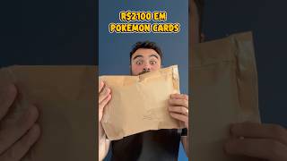 Gastei R$2100 em cartas de pokemon #pokemon #pokémoncards #unboxing  #pokemonhits