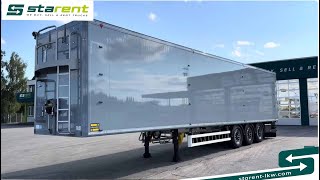 Новый полуприцеп с подвижным полом Kraker 10 mm 92m³ BPW-Achsen Funk. Verzinkt Liftachse | Изображение 4 - Autoline