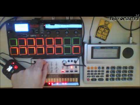 Jungle / Drum'N'Bass with Akaï MPX16, Boss DR 670 & Volca Keys