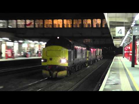 37259/37608 6K73 Sellafield - Crewe flasks 19th November 2013