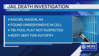 TBI: Death at Claiborne Co. Jail under investigation